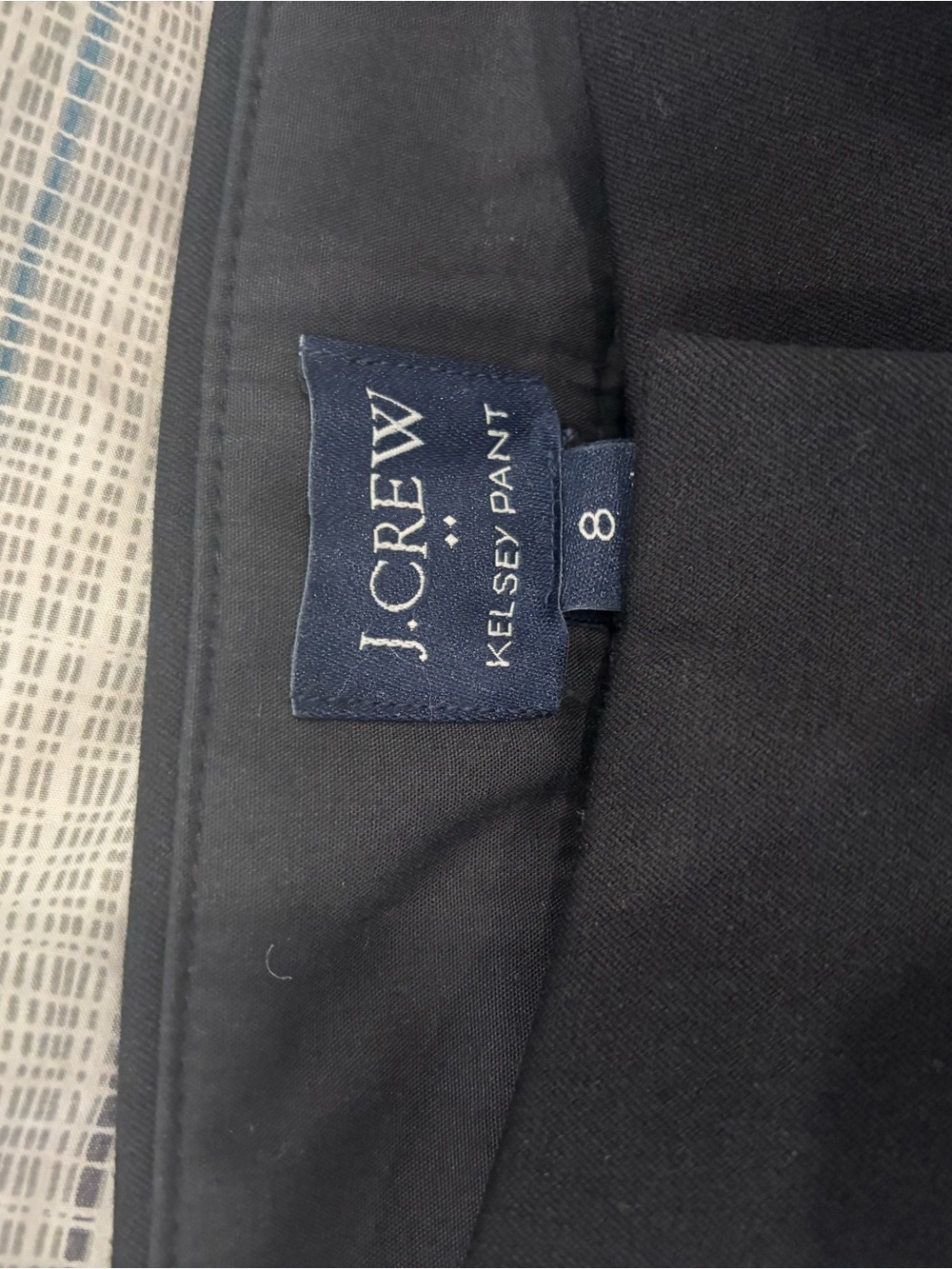J. Crew Kelsey Pant in Black